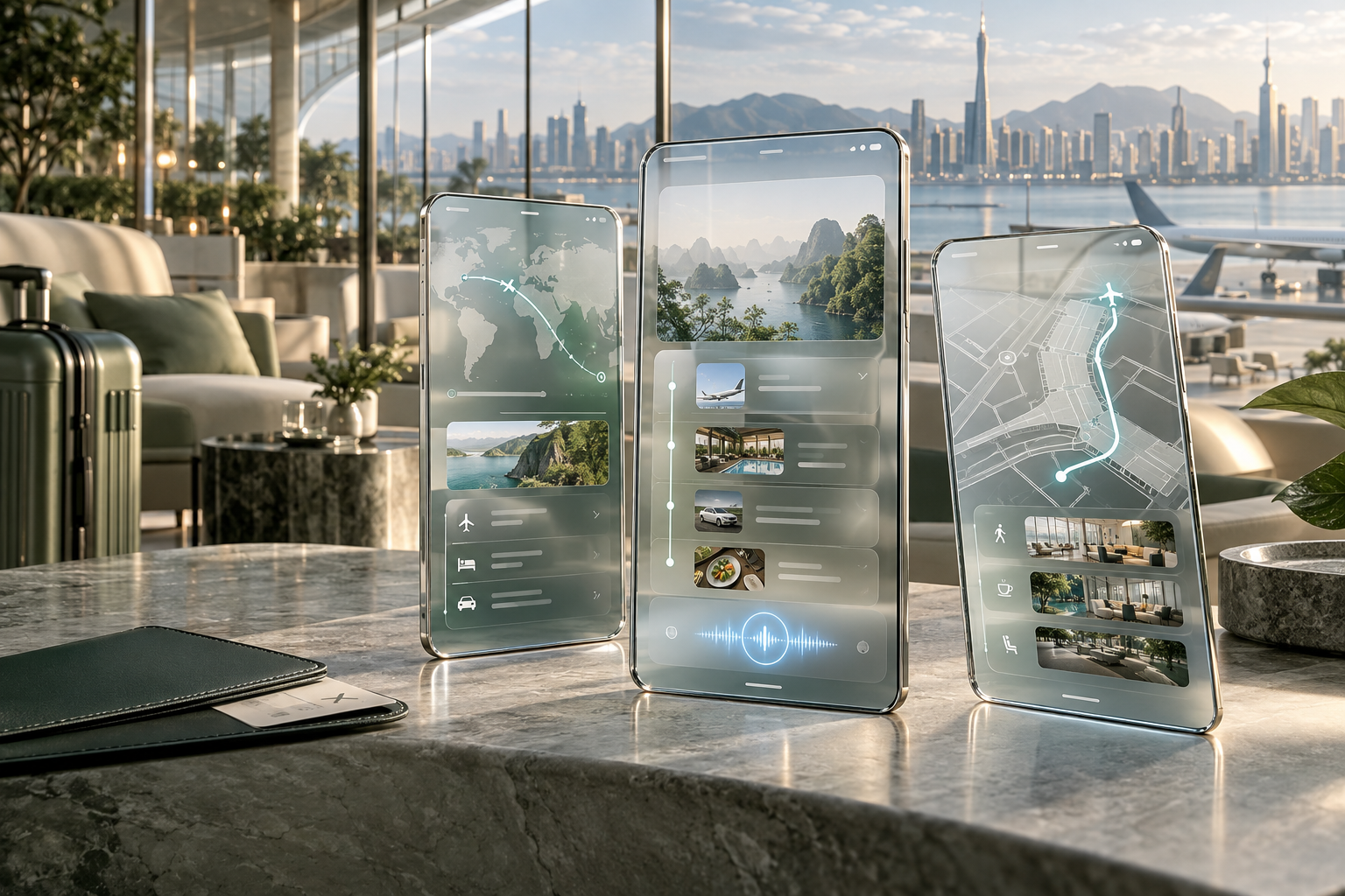 Is mobile app screens